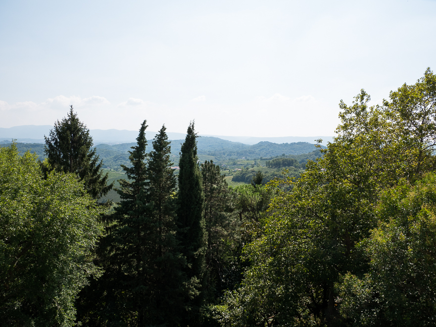 Flache Friaul-Ebene bei Cormons